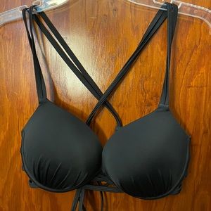 Shade and Shore PushUp Adjustable Strap Bikini Top